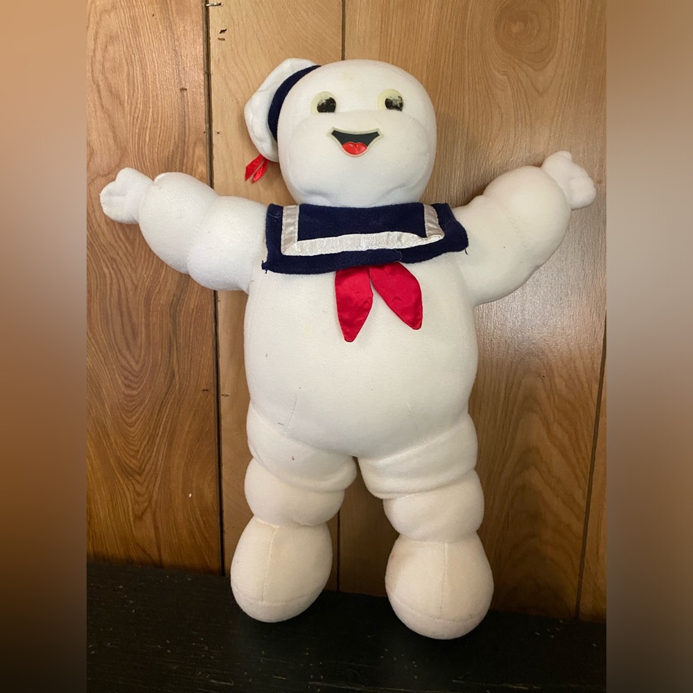 Kenner Real Ghostbusters The Stay Puft Marshmallow Man Plush Vintage 1986